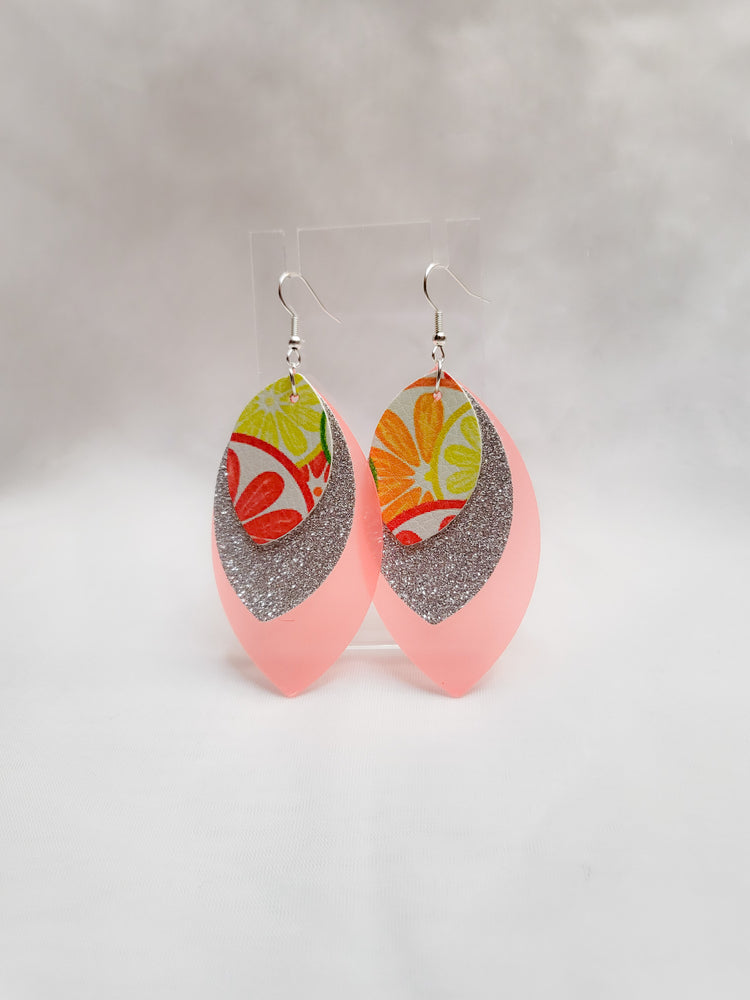 Vibrant Fruit Earrings